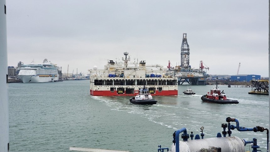 Ramform Titan Makes First Ever Us Port Call 