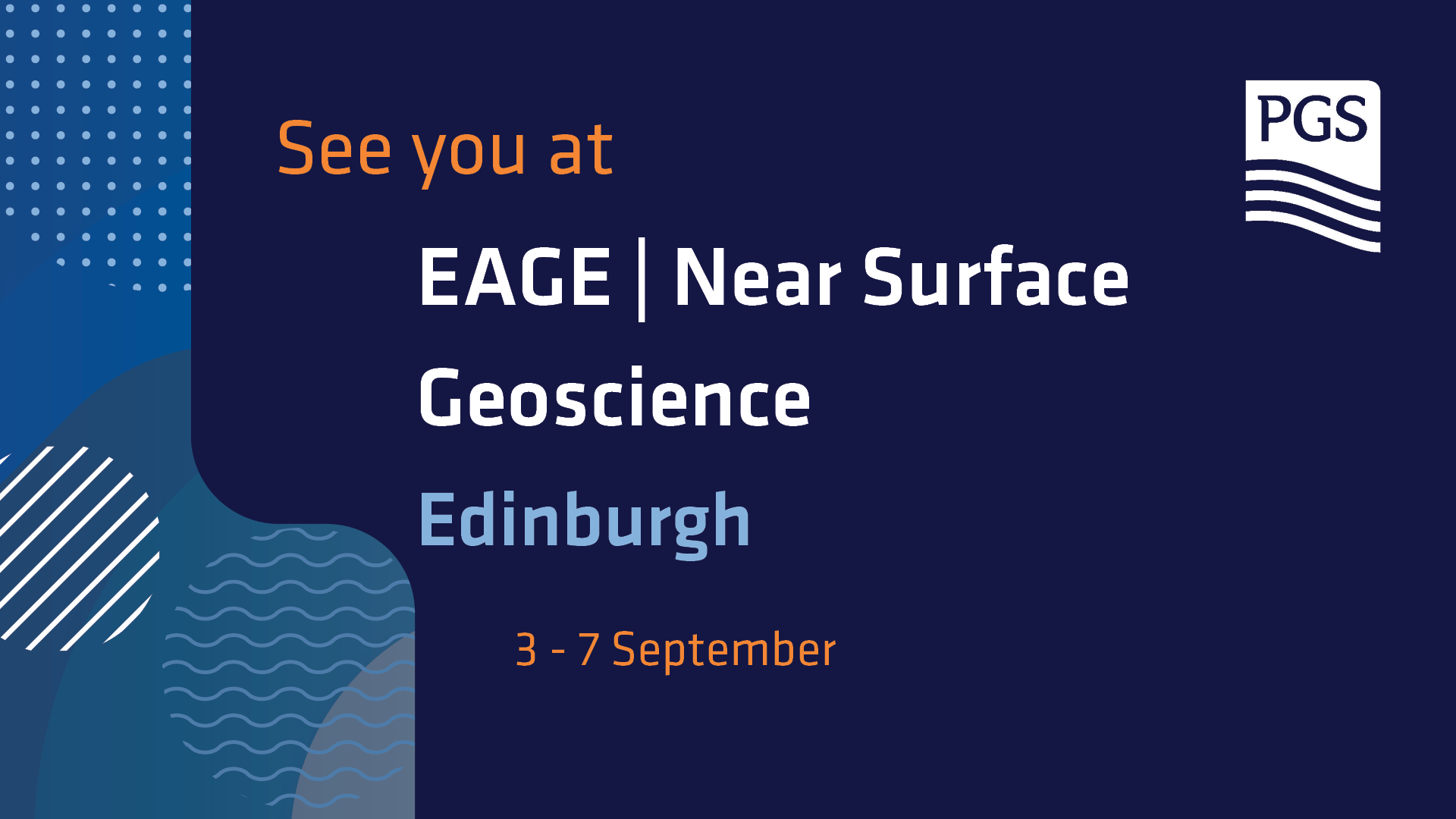 EAGE Near Surface Geoscience PGS